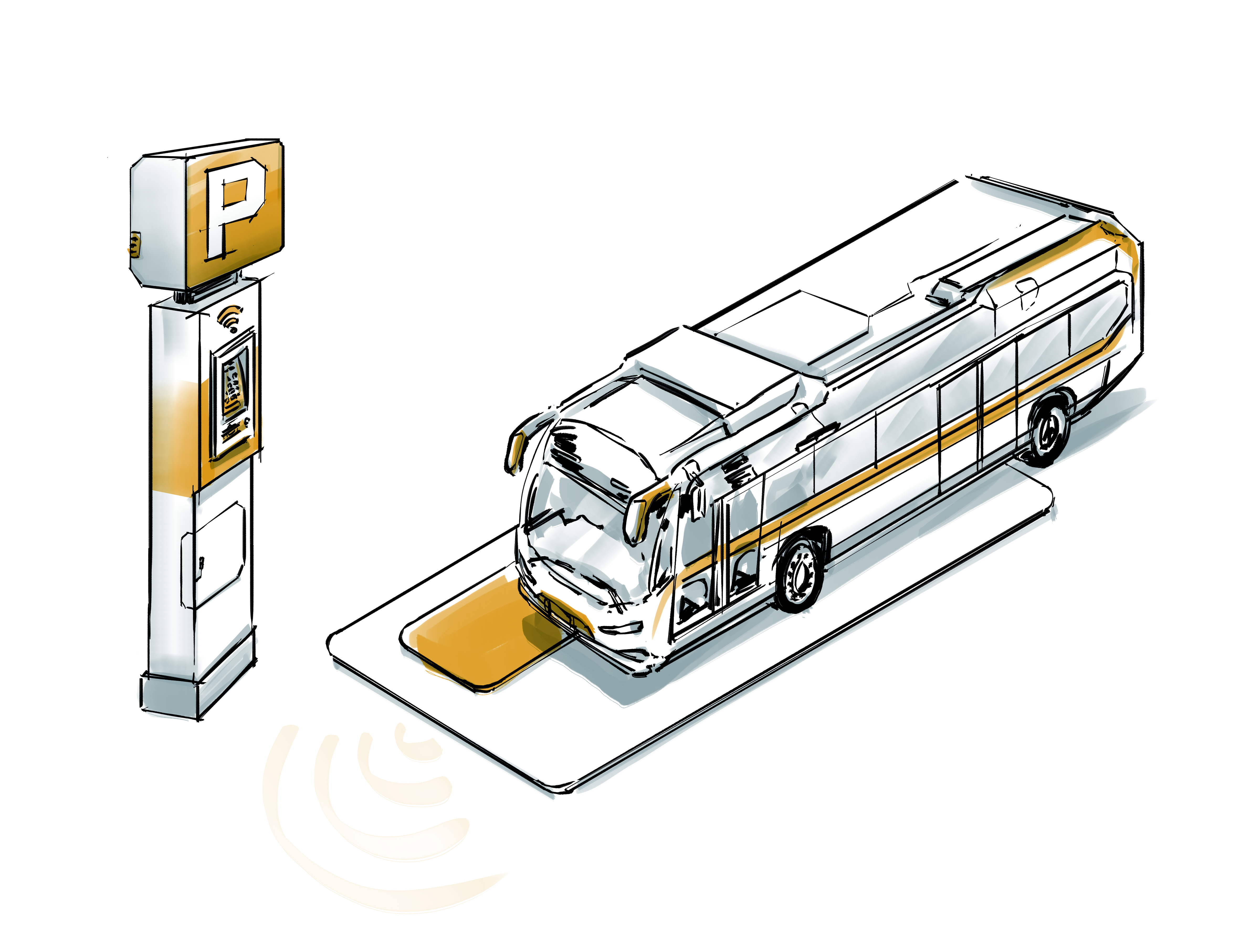 Terminal und Bus Terminal und Bus